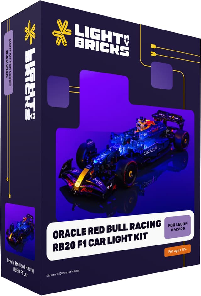 Light My BricksOracle Red Bull RB20 F1 lyssæt
