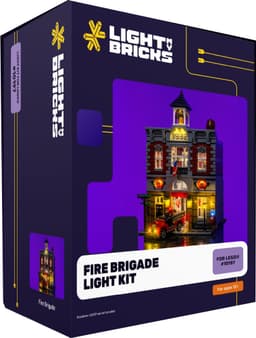 Light My Bricks ljuskit Fire Brigade 10197