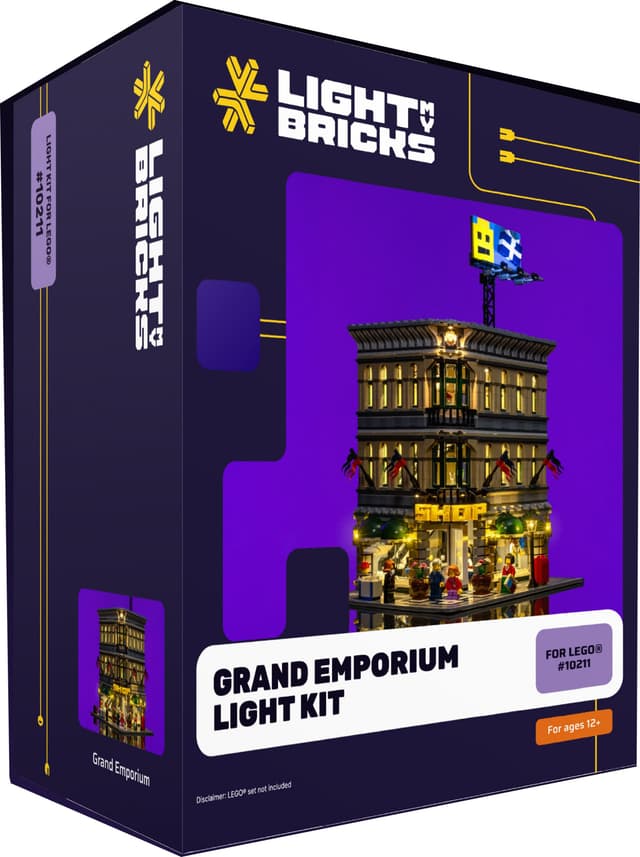 Light My Bricks Grand Emporium lyssæt 10211
