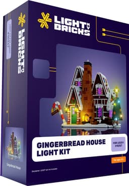 Light My BricksGingerbread House lyspakke