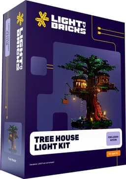 Light My Bricks ljuskit Tree House 21318