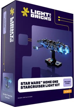 Light My BricksStar Wars Home One Starcruiser ljuskit