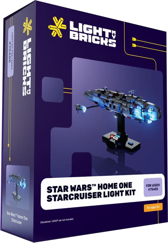 Light My BricksStar Wars Home One Starcruiser lyssæt