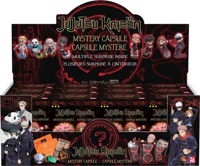 YuMe Jujutsu Kaisen Mystery Capsules Blind Box figurer & statyer