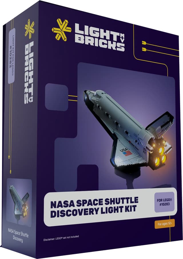 Light My Bricks™ NASA Space Shuttle Discovery ljuskit