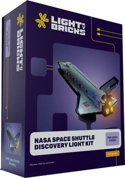 Light My Bricks™ NASA Space Shuttle Discovery lyssett