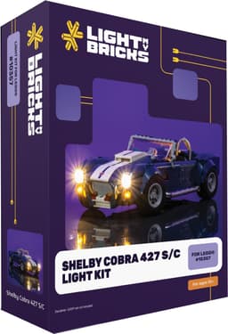 Light My Bricks™ Shelby Cobra 427 lyssett