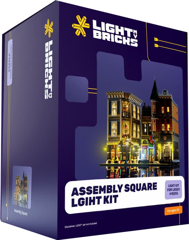 Light My Bricks Assembly Square ljuskit 10255