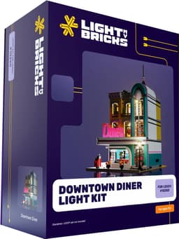 Light My Bricks™ Downtown Diner ljuskit