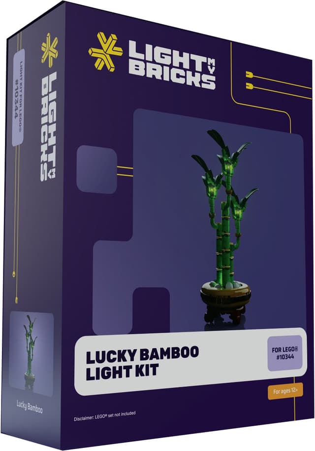 Light My Bricks™ Lucky Bamboo lyssæt