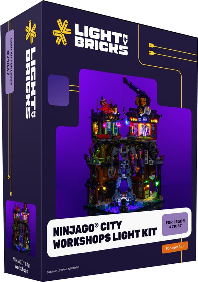 Light My Bricks™ NINJAGO City Workshops lyskit