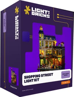 Light My Bricks™ Shopping Street valosarja