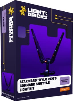 Light My Bricks™ Star Wars Kylo Ren Shuttle lyssett