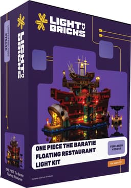 Light My Bricks One Piece The Baratie Floating Restaurant valosarja 75640