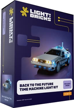 Light My Bricks Tilbage til Fremtiden Tidsmaskine lyskit 10300