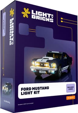 Light My Bricks ljuskit Ford Mustang 10265