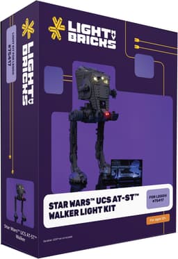 Light My Bricks valosarja Star Wars UCS AT-ST Walker 75417