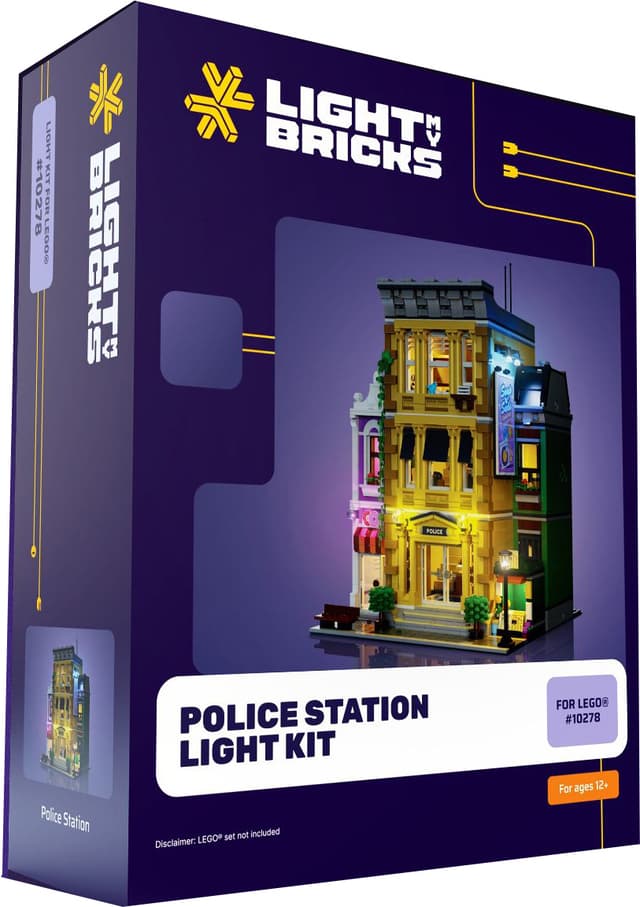 Light My Bricks™ Polisstation ljuskit