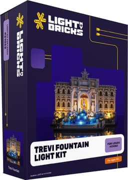 Light My Bricks™ Trevi-suihkulähde valosarja
