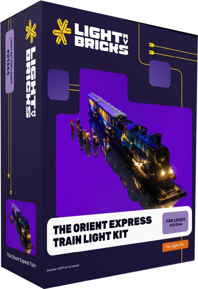 Light My Bricks™ Orient Express Train lyskit