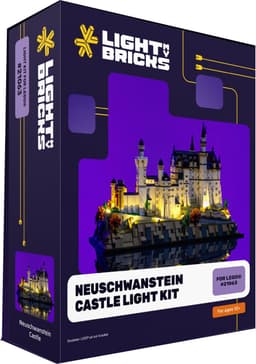 Light My Bricks™ Neuschwanstein Castle valaisinsarja