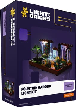 Light My Bricks™ Fountain Garden lyssett