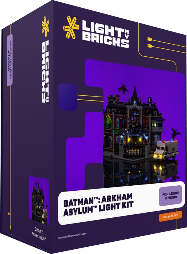 Light My Bricks™ Batman: Arkham Sindssygehus lyskit
