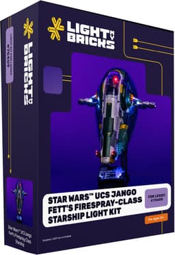 Light My Bricks™ Star Wars Jango Fett Firespray-klasse skib lyssæt