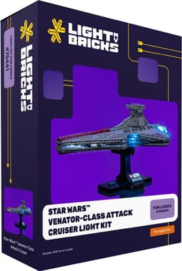 Light My Bricks™ Star Wars Venator-Class Attack Cruiser valosarja