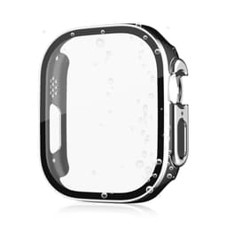 Tvåfärgat vattentätt elektropläterat fodral för Apple Watch 44 mm Svar