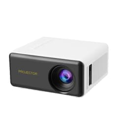 1080P Hjemmebiograf Projektor, Bærbar Mini Projektor med HDMI, USB, TF, AV & Lyd Support