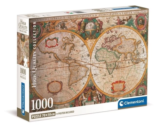 Clementoni 1000 st CB High Quality Collection OLD-MAP
