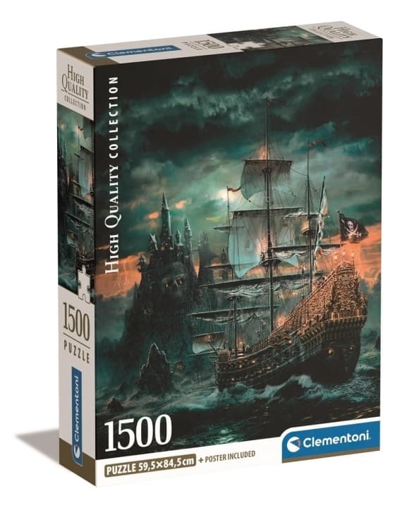 Clementoni 1500 st CB High Quality Collection Piratskeppet