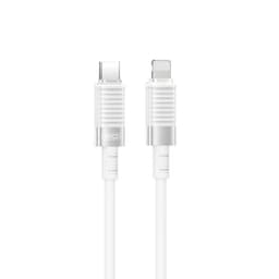 XO USB-C Till Lightning 27W Kabel 1m NB-Q282A - Vit