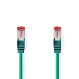 Nedis Kat 6 kabel | RJ45 Han | RJ45 Han | S/FTP | 7.50 m | Runde | LSZH | Grøn | Plastikpose