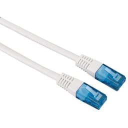 Hama Netværkskabel CAT6 UTP Hvid Bulk 15,0m ST