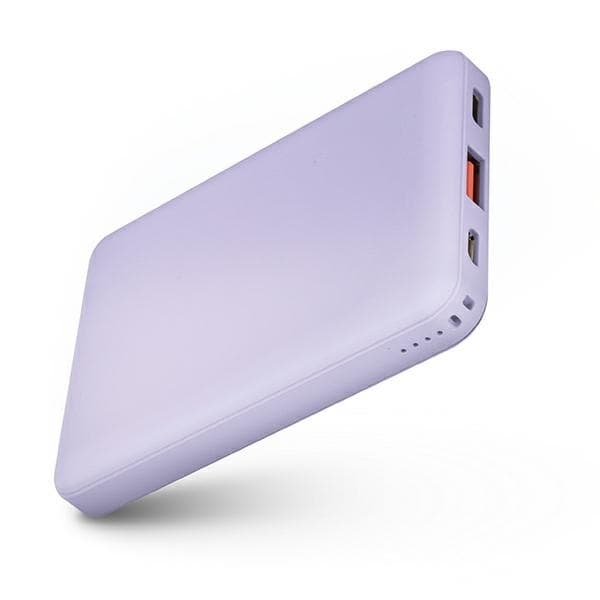 UNIQ Powerbank Fuele Mini 8000mAh USB-C 18W PD hurtig opladning - lavendel
