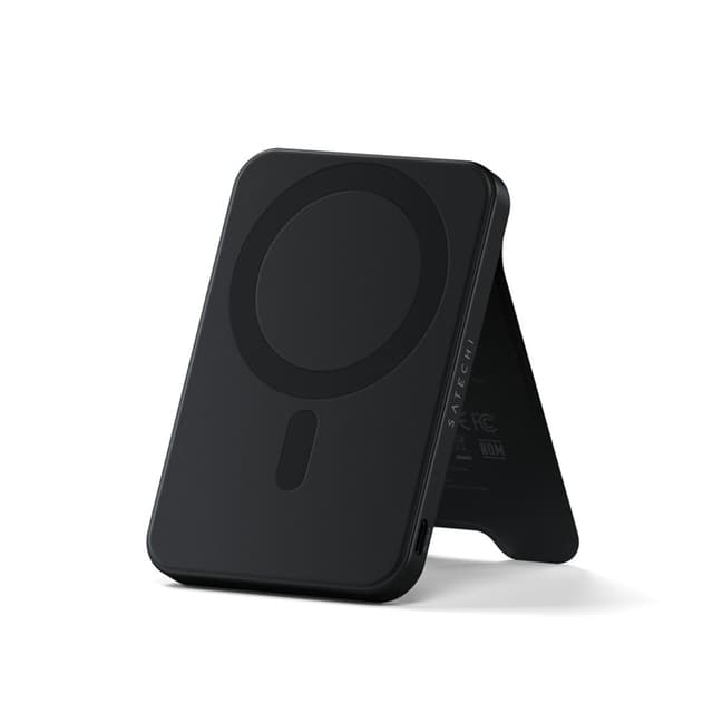 Satechi Qi2 MagSafe Powerbank 5000mAh med Stativ - Svart