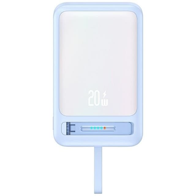 USAMS Magnetisk Trådlös Powerbank 10000mAh CD219 XM- Blå