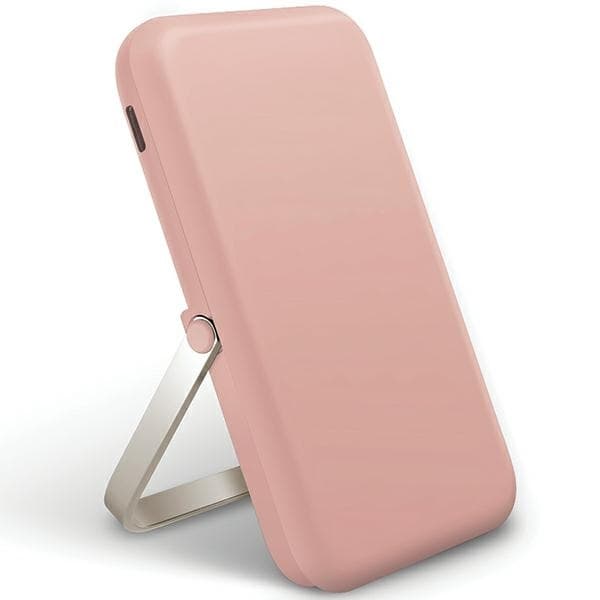UNIQ Powerbank Hoveo 5000mAh USB-C 20W PD Trådlös Magnetisk – Rosa