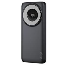 USAMS Magnetisk Trådløs Powerbank 10000mAh 20W PD QC 3.0 - Sort