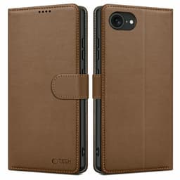 Tech-Protect iPhone 16e Plånboksfodral - Brun