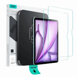 [2-Pack] ESR iPad Air 11"" (2024/2025) Härdat Glas Skärmskydd