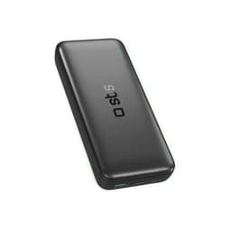 SBS Powerbank 20000mAh 10W USB-A - USB-C Infinity - Svart