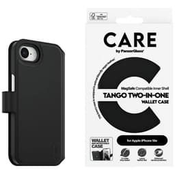 CARE iPhone 16e Pung Taske MagSafe Tango 2in1 - Sort