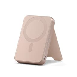 Satechi Qi2 MagSafe Powerbank 10000mAh med Stativ - Desert Rose