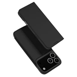 DUX DUCIS Skin Pro iPhone 17 Pro Max Plånboksfodral PU Läder - Svart