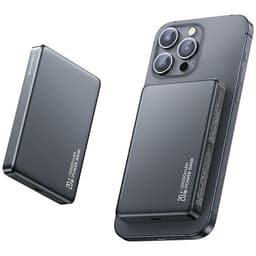 USAMS Magnetisk Trådlös Powerbank 10000mAh 20W - Titanium