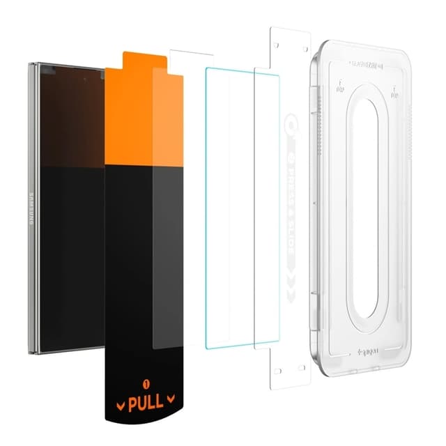 [2-Pack] Spigen Galaxy Z Fold 7 Härdat Glas Skärmskydd EZ Fit Pro