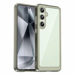 Mobilskal till Galaxy S24 FE Outer Space med Ram - Clear Svart